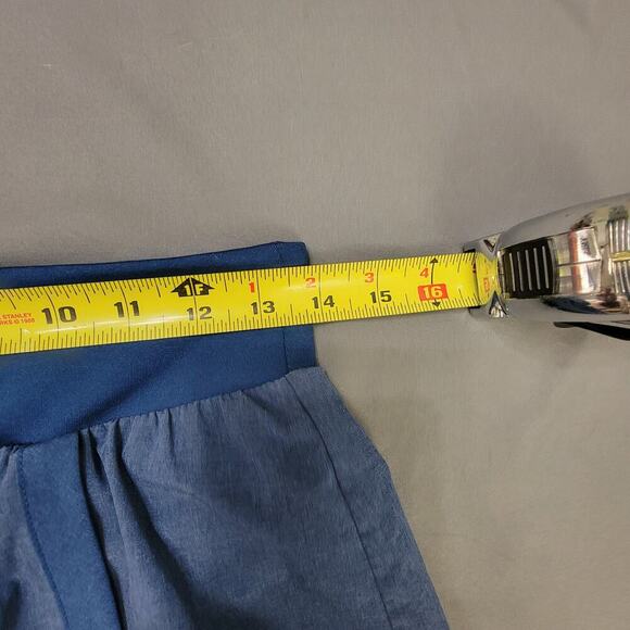 Under Armour Skort S Blue HeatGear Wrap Front Athleisure - Picture 4 of 8